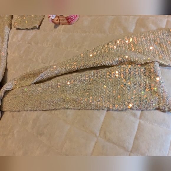 Pink Lily Sequin Romper shorts Small - Picture 10 of 12